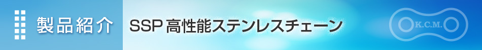 製品紹介 SSP高性能ステンレスチェーン|埼玉県さいたま市　加賀工業株式会社